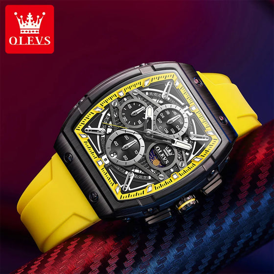 Reloj deportivo de esfera calada