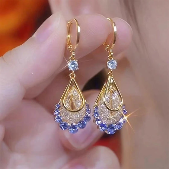 Pendientes Cascada Violeta