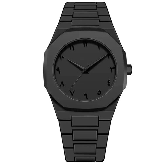Reloj de cuarzo con números árabes