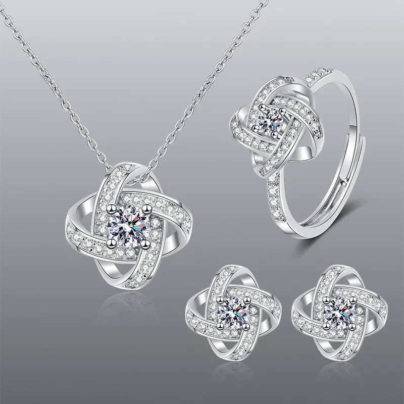 Cubic zirconia set