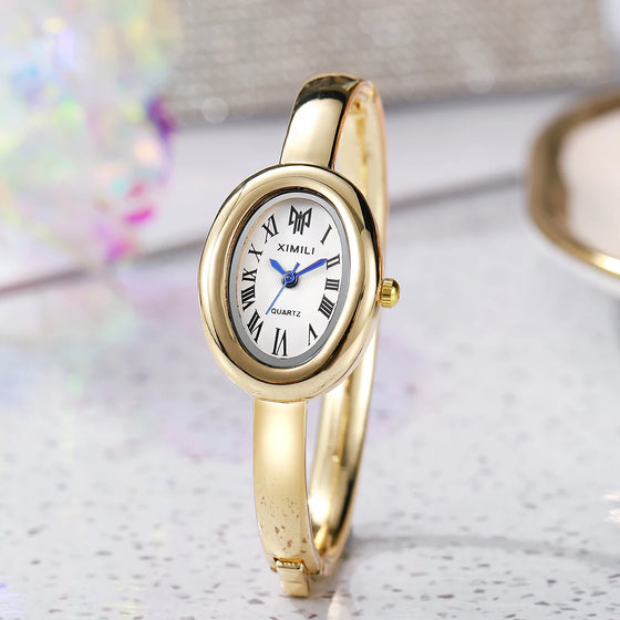 Reloj de cuarzo con correa de acero